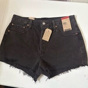 Levis 501 Womens Buttonfly denim shorts size 32